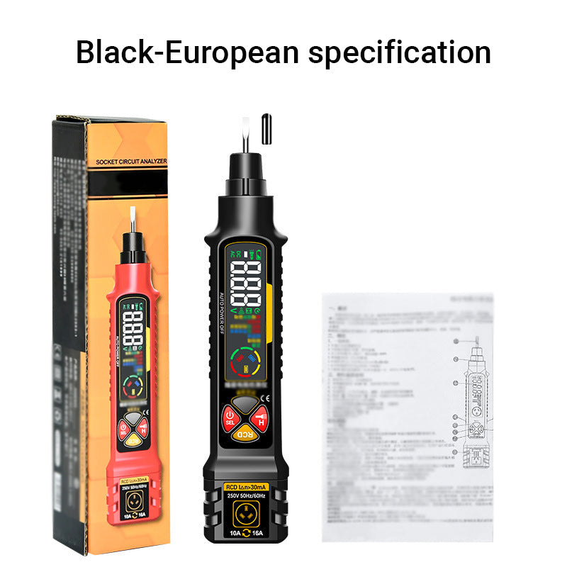 Multi-Function Smart Voltage Tester Pen with LED Display