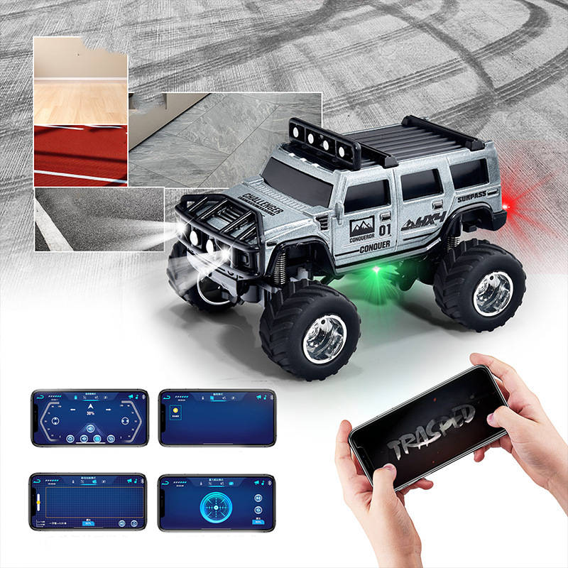 Mini RC Off-Road Truck with Lights