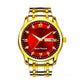 Men's Two-Tone Waterproof Luminous Watch