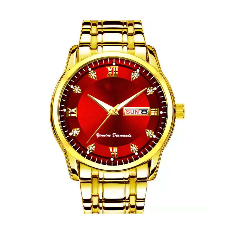 Men's Two-Tone Waterproof Luminous Watch