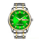 Men's Two-Tone Waterproof Luminous Watch