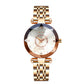 Elegant Shining Rose Gold Gradient Dial Ladies' Watch