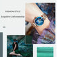 Elegant Shining Rose Gold Gradient Dial Ladies' Watch