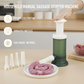 Manual Household Sausage Stuffer Machine with 4 Stuffing Tubes