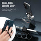 Dual-Ring Three-Finger Back Clip Phone Holder