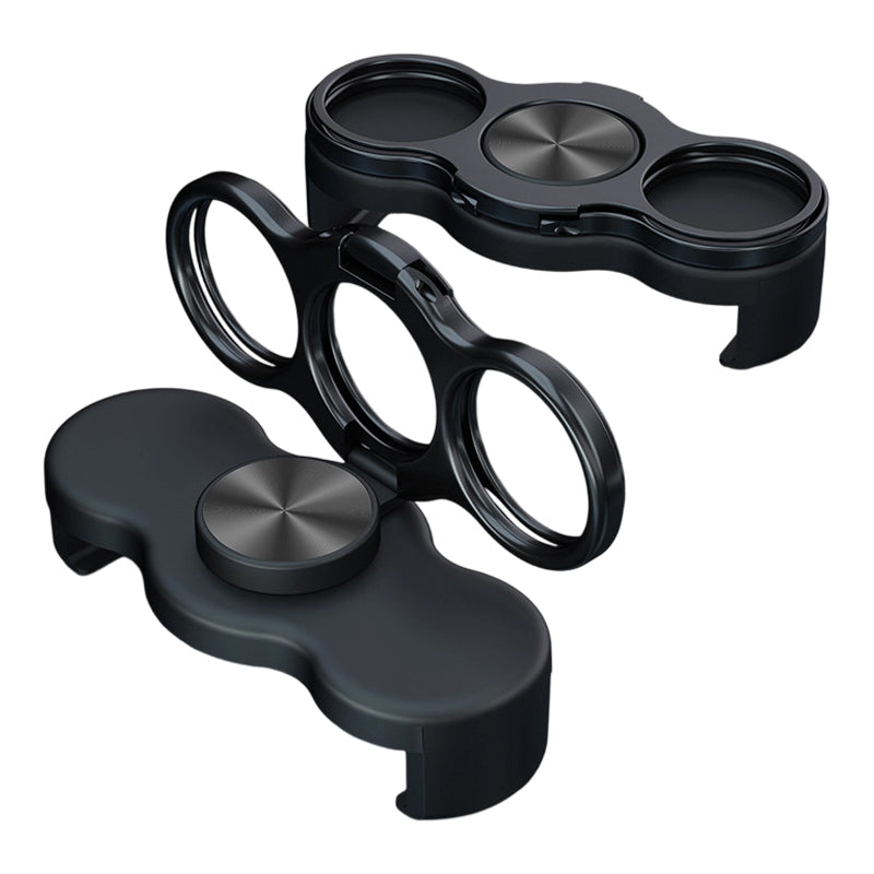 Dual-Ring Three-Finger Back Clip Phone Holder