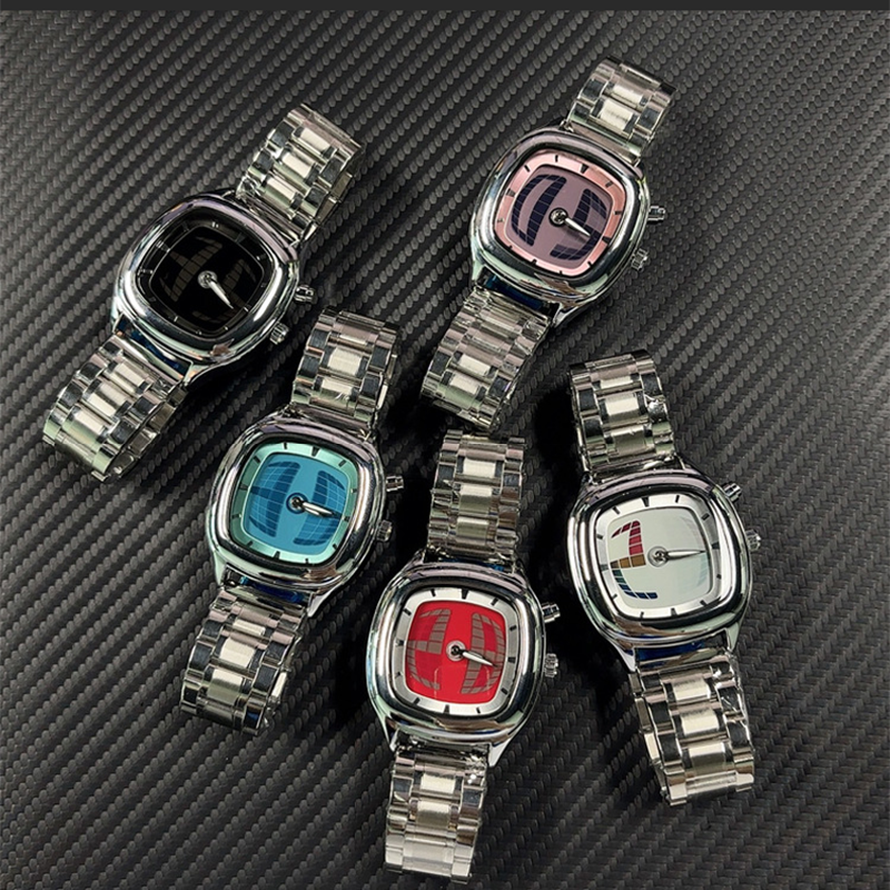 Retro Square Digital Display Watch