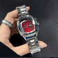 Retro Square Digital Display Watch