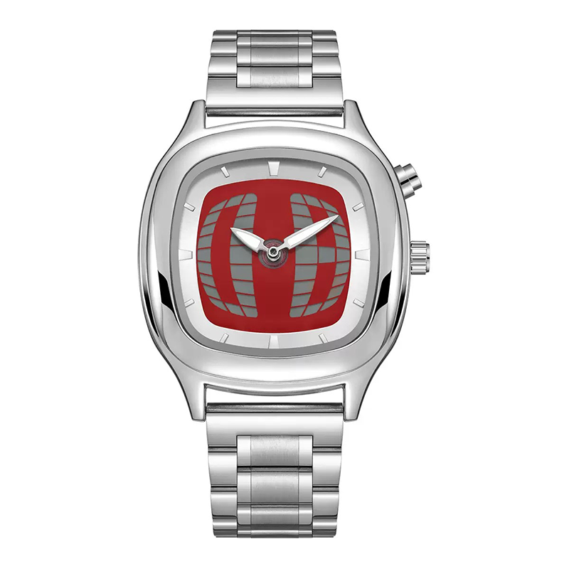 Retro Square Digital Display Watch