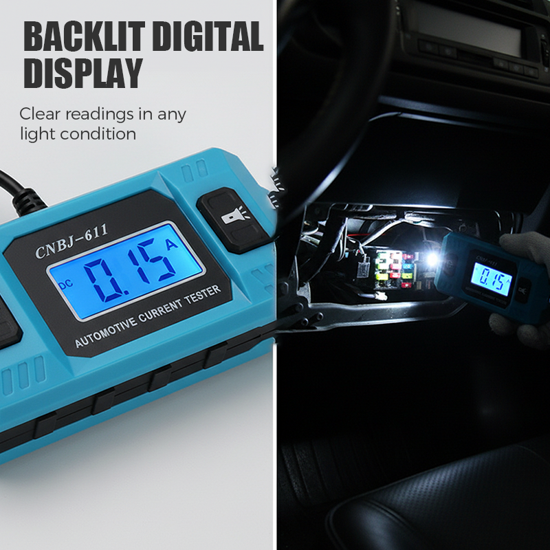 Portable Automotive Current Tester for Car