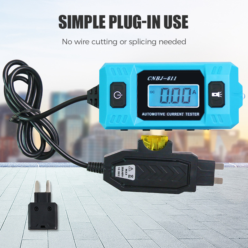 Portable Automotive Current Tester for Car