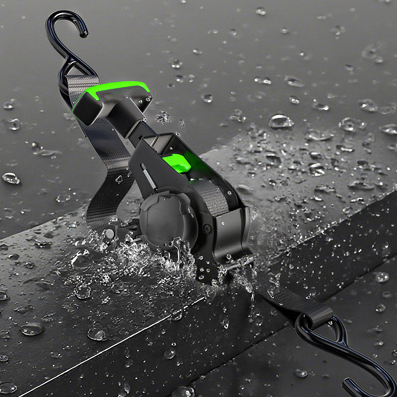 Heavy-Duty Retractable Ratchet Tie-Down Strap 3.3m