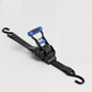 Heavy-Duty Retractable Ratchet Tie-Down Strap 3.3m