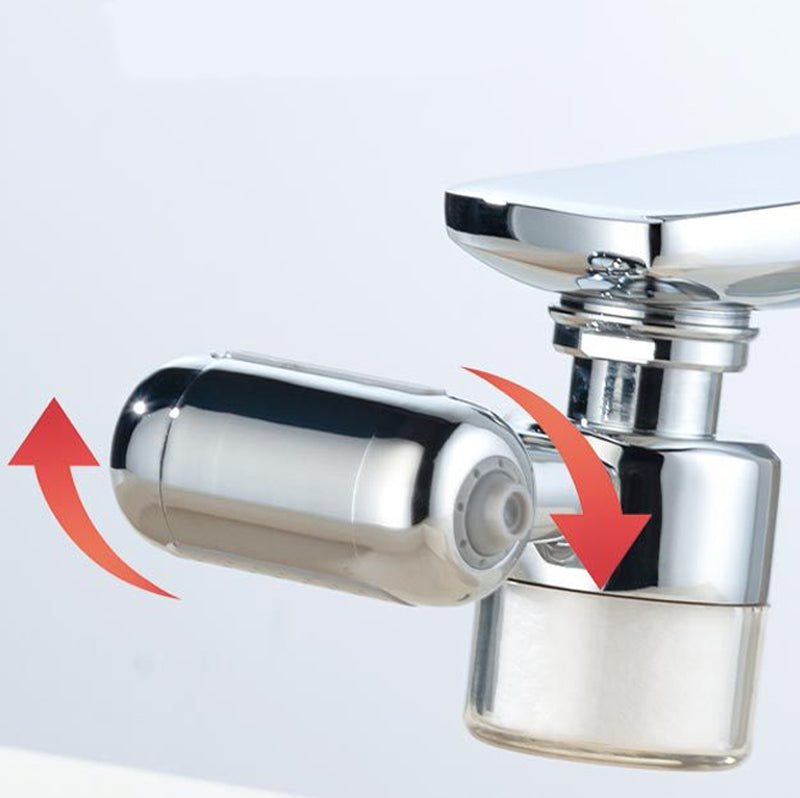 4-Mode Swivel Faucet Aerator Extender with Filter