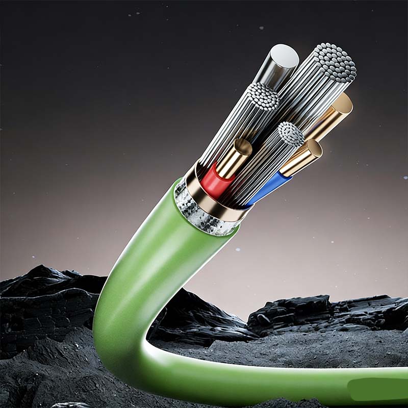4-in-1 Universal 240W Fast-Charging Cable