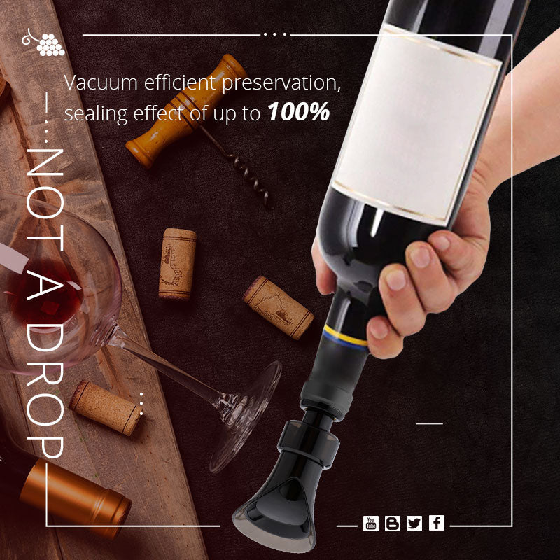 2-in-1 Red Wine Stopper and Pourer