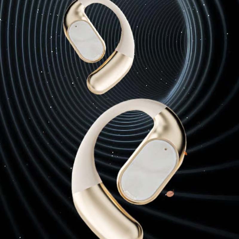 Wireless Open-Ear Earbuds Bluetooth 6.0 IPX5 Sweatproof with Touch Control
