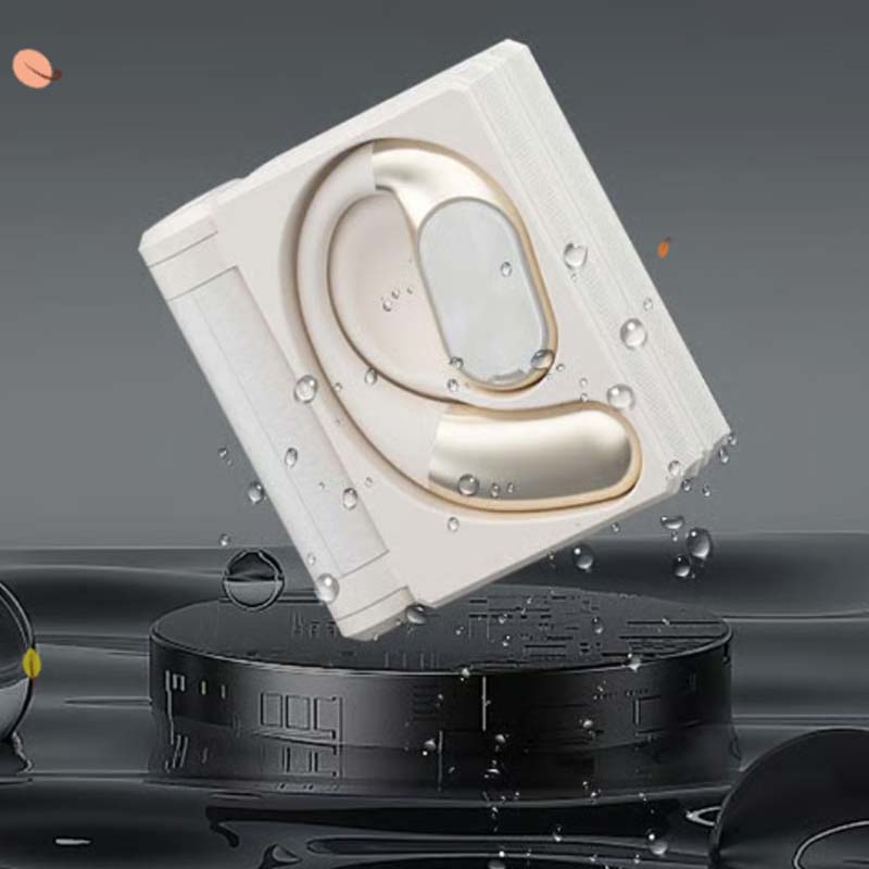 Wireless Open-Ear Earbuds Bluetooth 6.0 IPX5 Sweatproof with Touch Control