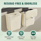 Wall-Mounted Trash Can with Flip Lid