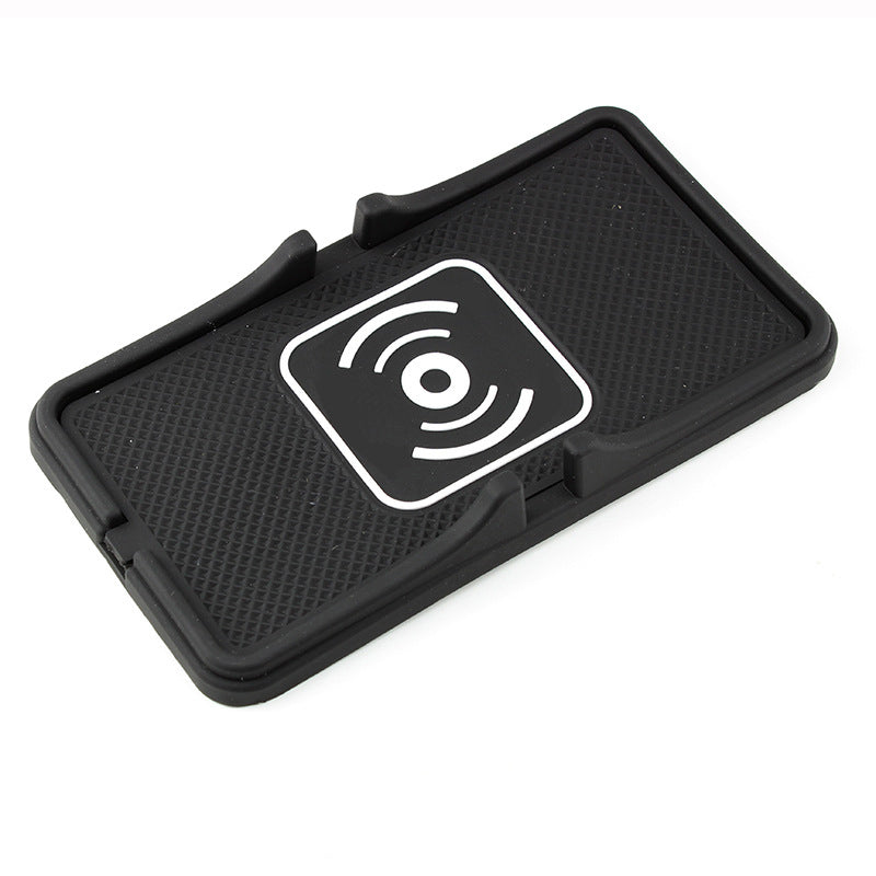 10W Wireless Car Charger Pad with Integrated Phone Stand