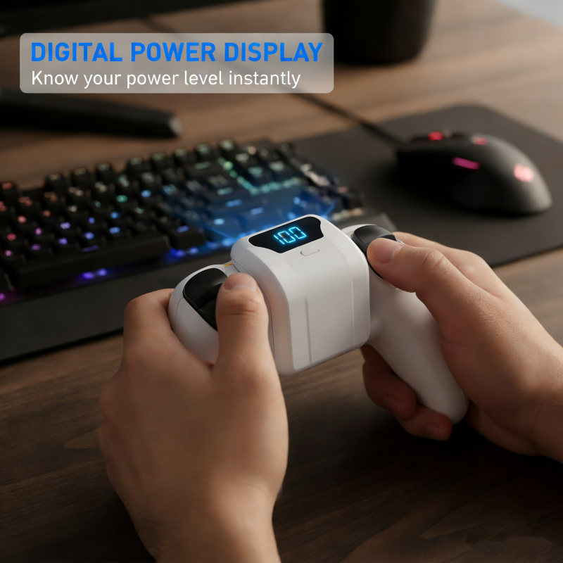 PS5 Controller Rechargeable Battery Pack 1500mAh White