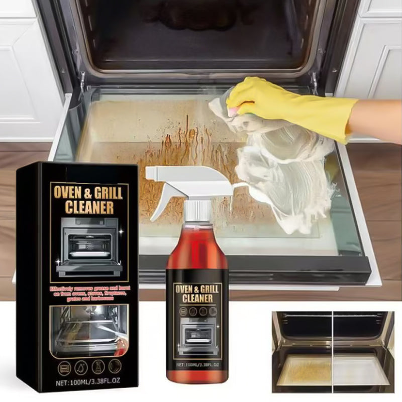 Powerful Degreasing Oven and Grill Cleaner Spray