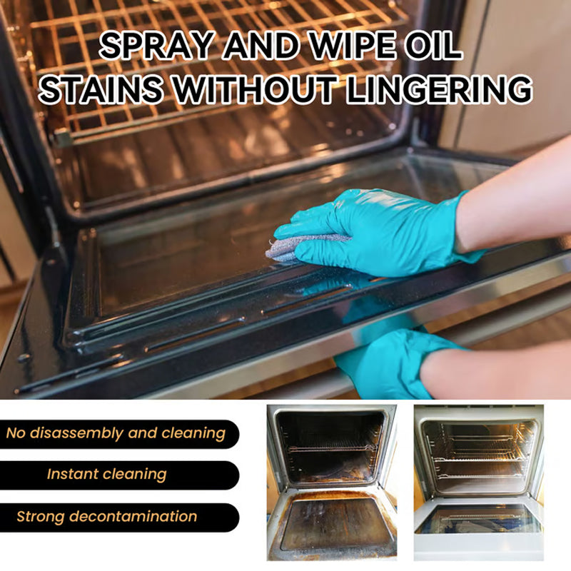 Powerful Degreasing Oven and Grill Cleaner Spray