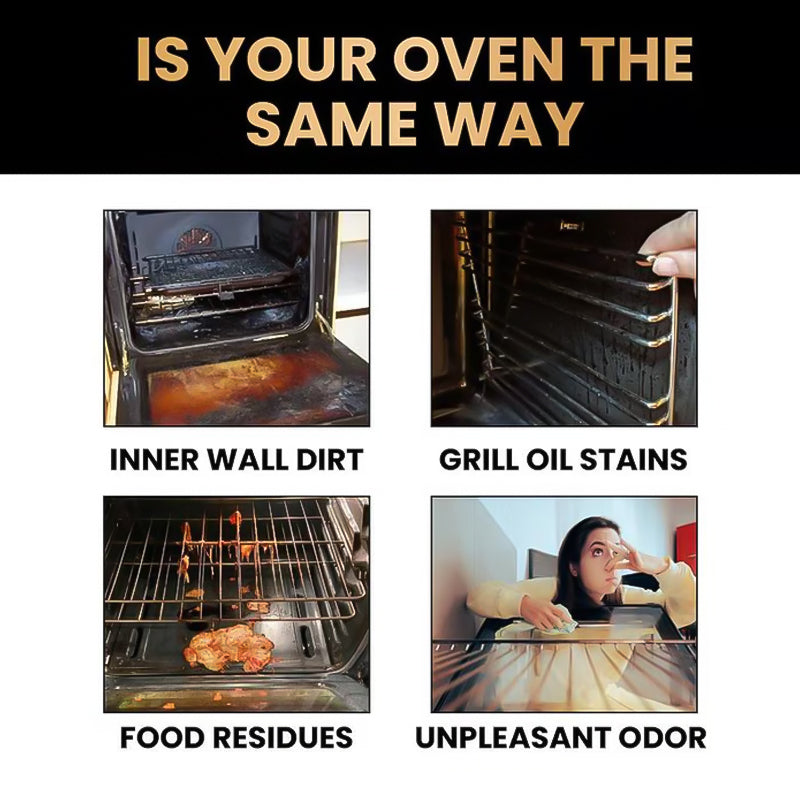 Powerful Degreasing Oven and Grill Cleaner Spray