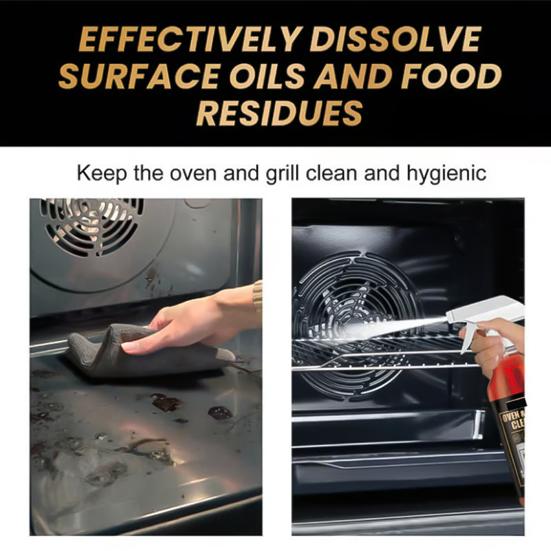 Powerful Degreasing Oven and Grill Cleaner Spray