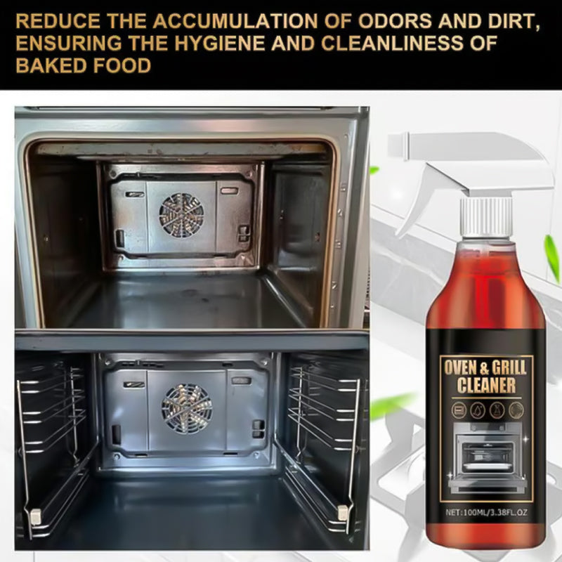 Powerful Degreasing Oven and Grill Cleaner Spray