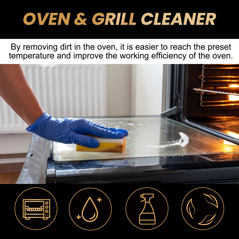 Powerful Degreasing Oven and Grill Cleaner Spray