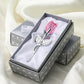 Eternal Love Metal Crystal Rose
