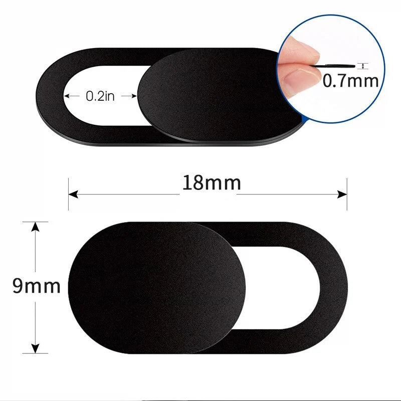 Ultra-Thin Sliding Webcam Privacy Cover