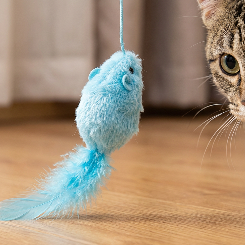Interactive Remote Control Hanging Cat Toy