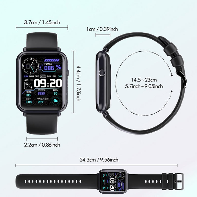 Smart Watch with Call Function 100 Sports Modes IP68 Waterproof Fitness Tracker