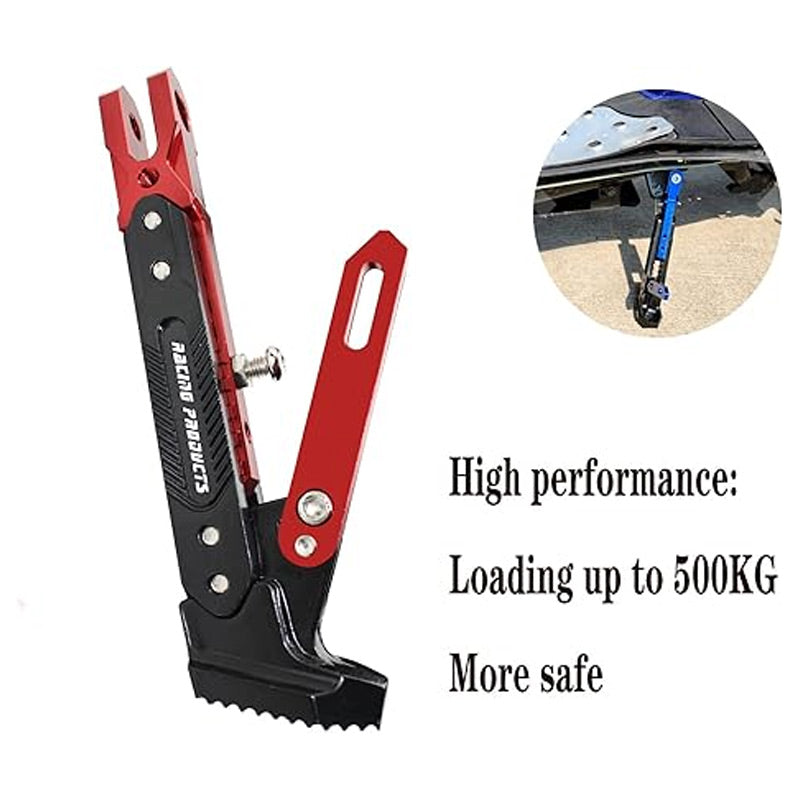 Universal Adjustable Motorcycle Side Stand Support
