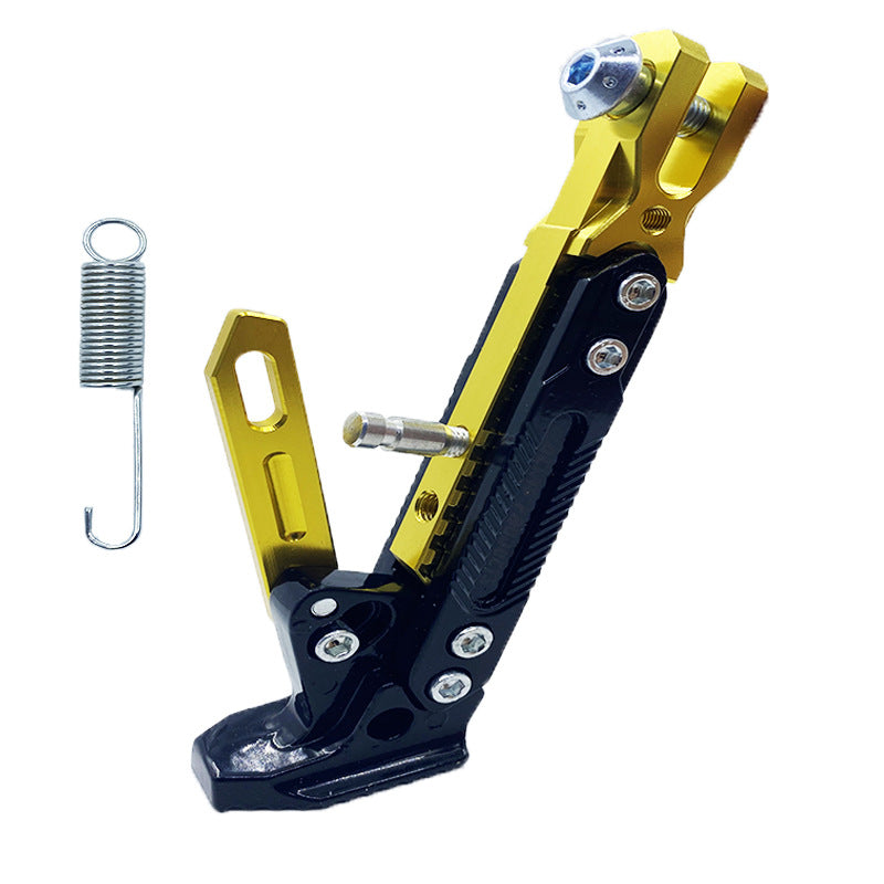 Universal Adjustable Motorcycle Side Stand Support