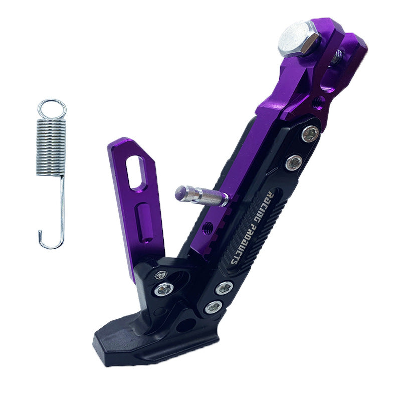 Universal Adjustable Motorcycle Side Stand Support