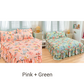 3-Piece Ruffled Bed Skirt Set with Pillowcases