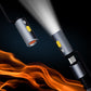 6-in-1 Braided Charging Cable with LED Light and Flameless Lighter