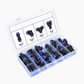 Pneumatic Push-to-Connect Air Hose Fittings Kit 1/4 Inch