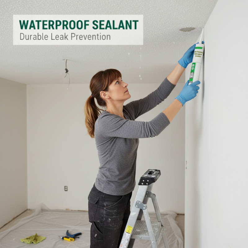Marine-Grade Waterproof Silicone Sealant 300ml