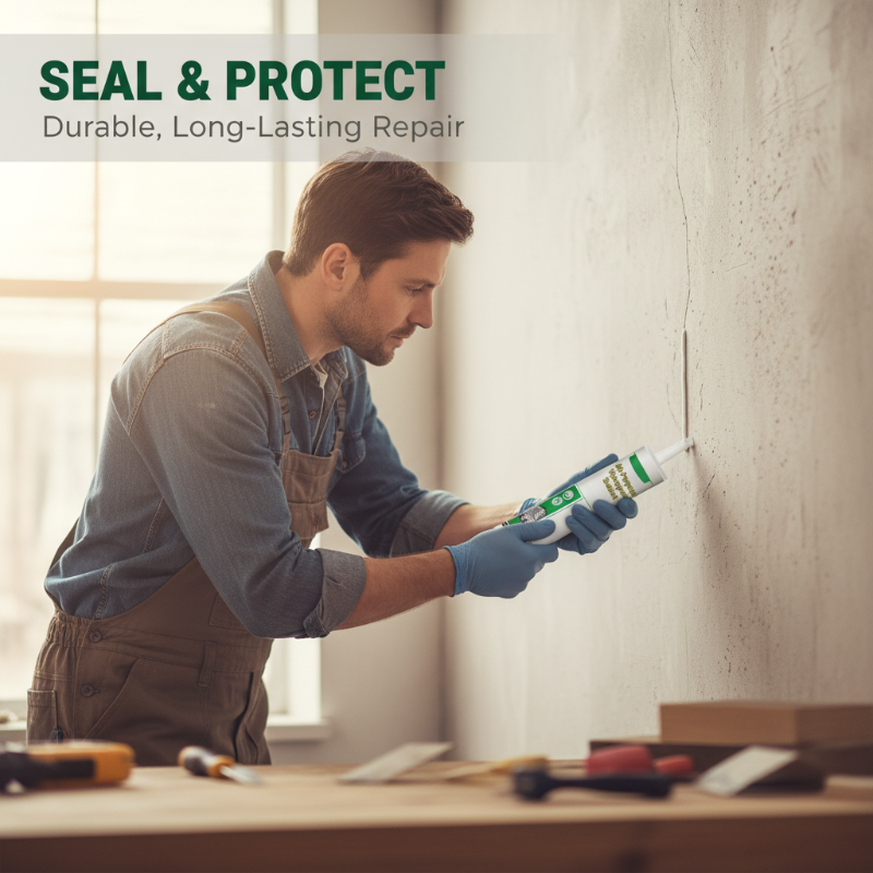Marine-Grade Waterproof Silicone Sealant 300ml