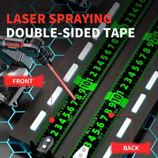 High-Precision Fluorescent Tape Measure