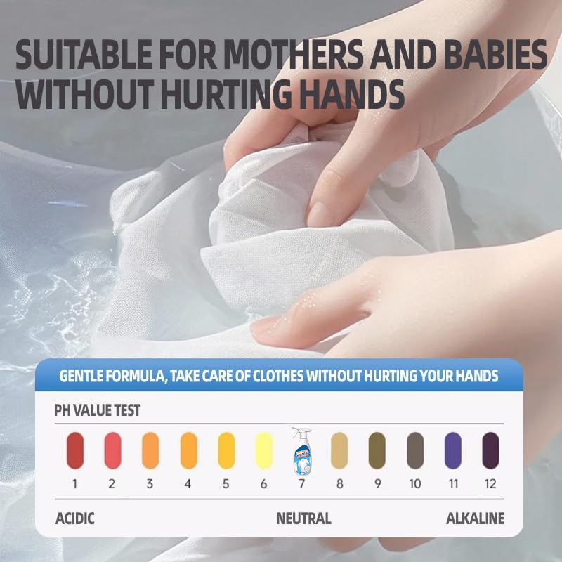 All-Purpose Clothing Stain Cleaner Removes Coffee Wine Oil