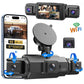4-Channel HD Dash Cam with Night Vision and 5G Wi-Fi