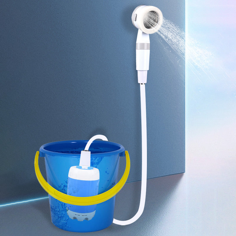 Portable Camping Shower with Rechargeable Water Pump