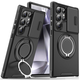 3-in-1 Magnetic Stand Case for Samsung with Camera Cover