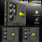 3-in-1 Magnetic Stand Case for Samsung with Camera Cover
