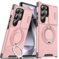 3-in-1 Magnetic Stand Case for Samsung with Camera Cover